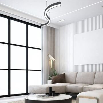 Su Yolu Linear Aydınlatma Modern Led Avize Lineer Armatür