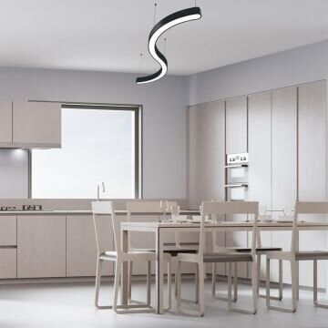 Su Yolu Linear Aydınlatma Modern Led Avize Lineer Armatür