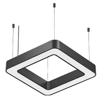 Oval Kare Simit Linear Aydınlatma Modern Led Avize Lineer Armatür