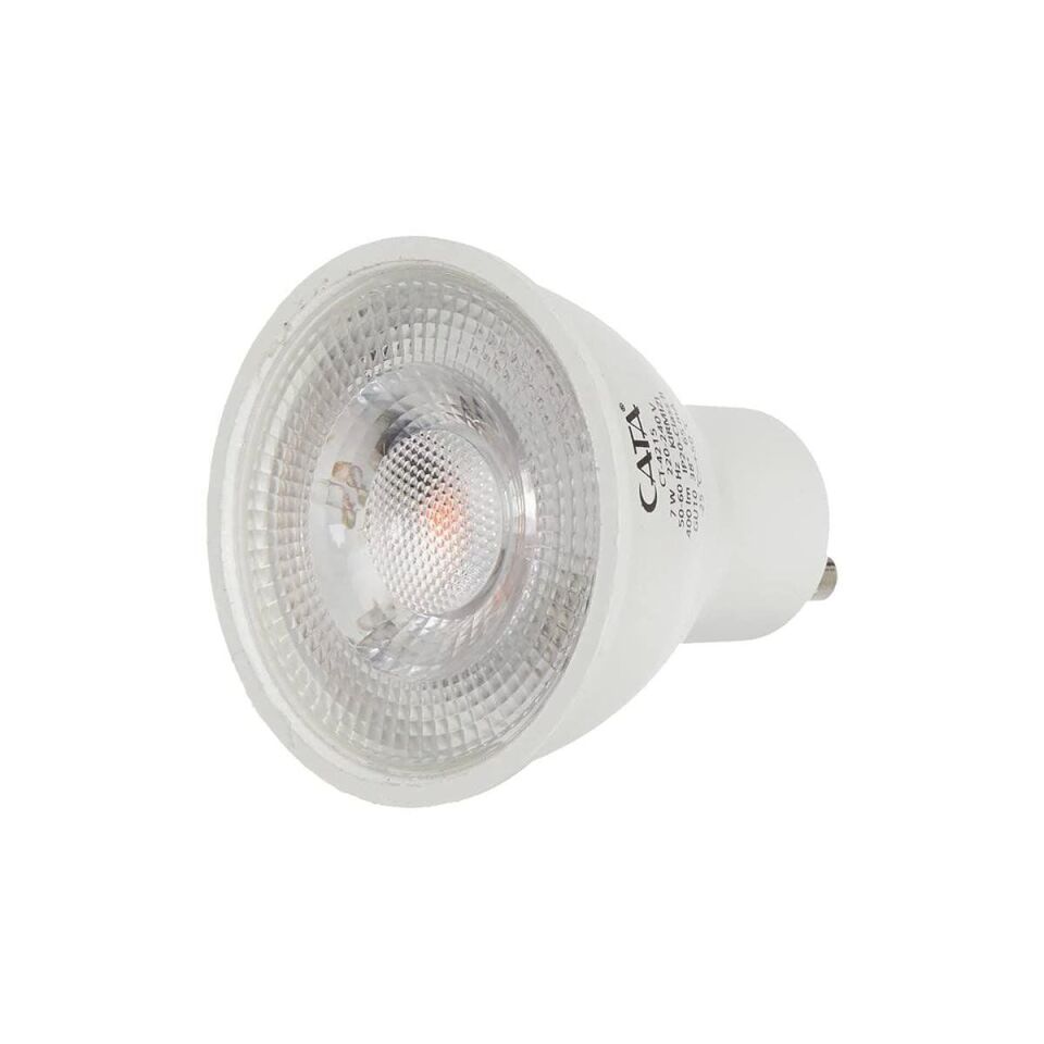 Cata 8,5 Watt GU10 Duylu Led Çanak Ampul CT-4211 3200K (Gün Işığı)