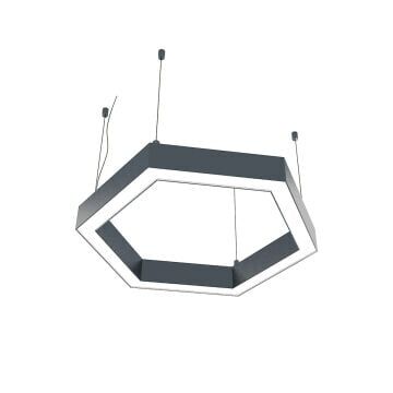 Altıgen Petek Linear Aydınlatma Modern Led Avize Petek Lineer Armatür