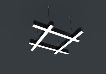 Uzantılı Kare Linear Aydınlatma Modern Led Avize Lineer Armatür 0.0 Puan - 0 Yorum
