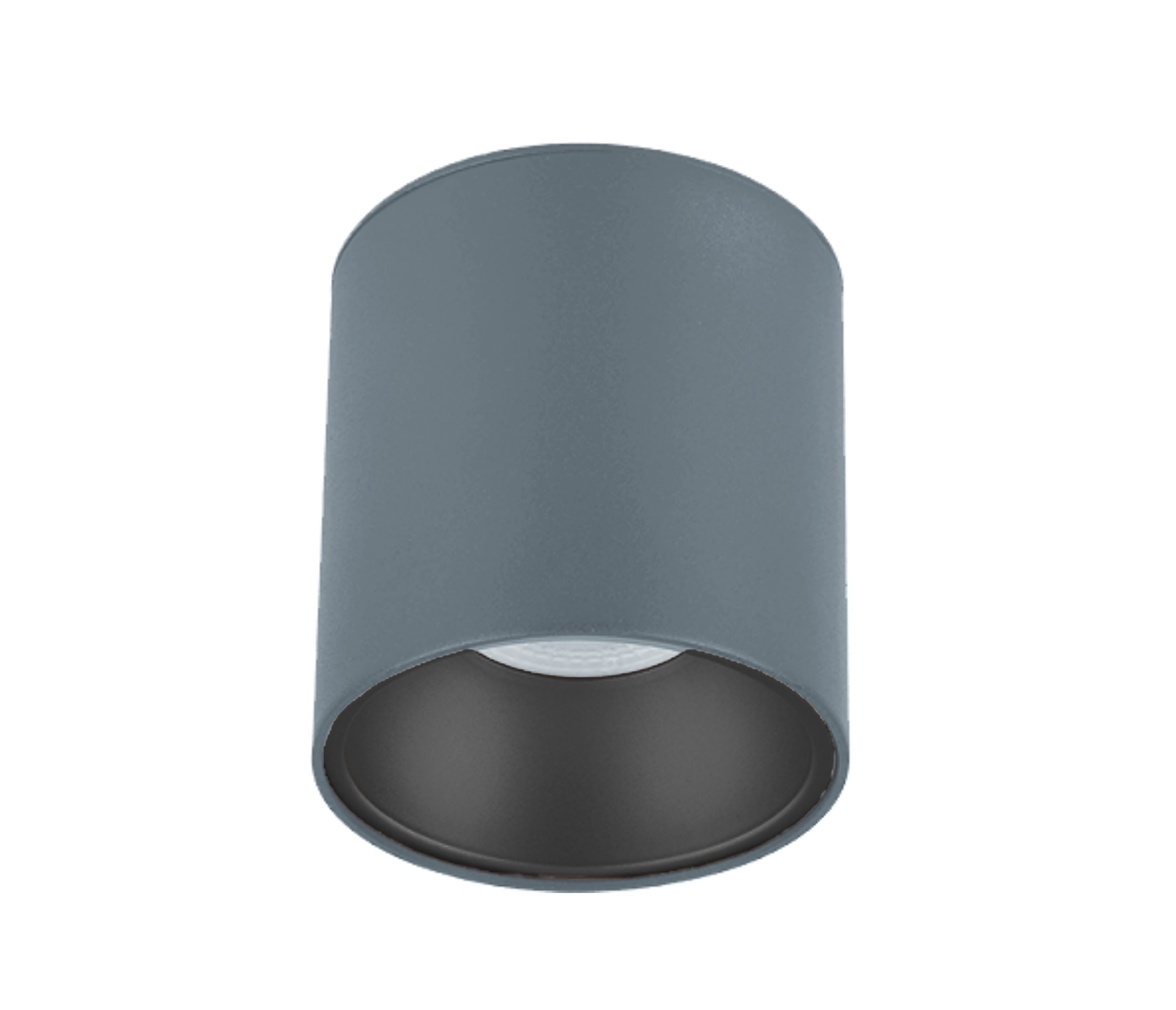 Sıva Üstü Silindir Led Spot Armatür 10x10 Cm Antrasit - Siyah (6400K) Beyaz Işık