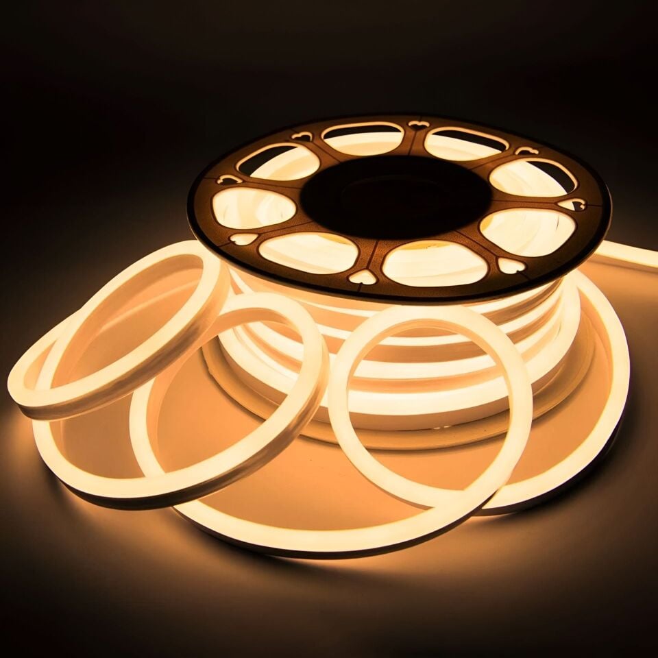 Cata 220V Hortum Neon Led Aydınlatma 120 Ledli CT-4554 KIRMIZI