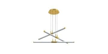 Goya 48 Watt Samsung Ledli Dekoratif Sarkıt Gold Kasa Linear Aydınlatma 90CM GY 8218-90