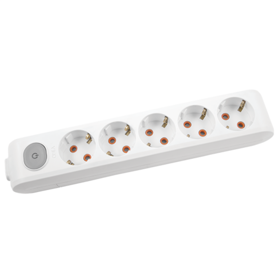 Viko Multi-led Beşli Anahtarlı Grup Priz Topraklı Klemensli Çocuk Korumalı 90117500