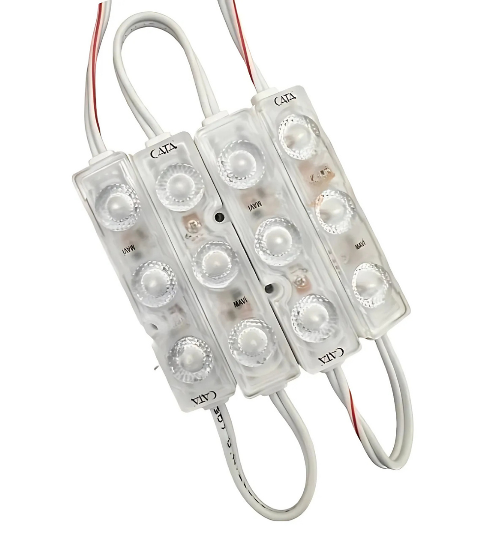 Cata 2W 12V Kristal Mercek Modül Aydınlatma CT-4592 6400K (Beyaz Işık)