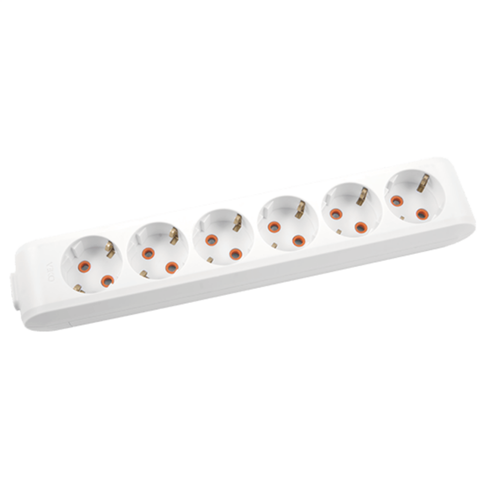 Viko Multi-led Altılı Grup Priz Topraklı Klemensli Çocuk Korumalı 90113600