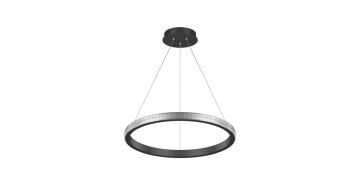 Goya 60 Watt Samsung Ledli Dekoratif Sarkıt Yuvarlak Kristal Linear Aydınlatma 60CM GY 8260-60