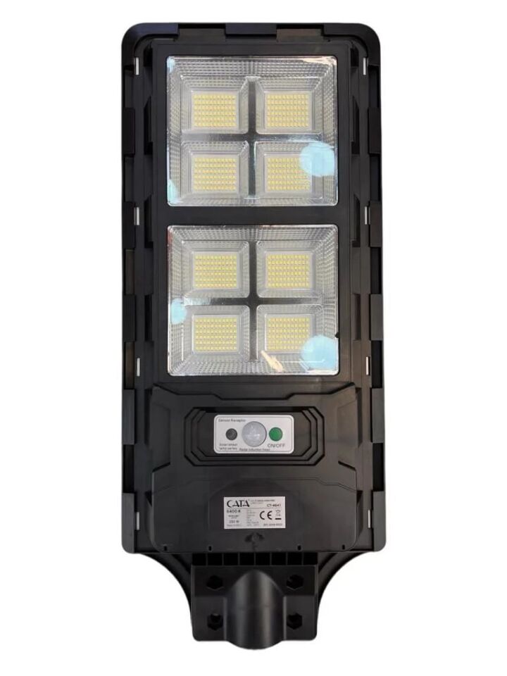 Cata 300W Güneş Enerjili Solar Sokak Aydınlatma Armatürü CT-4642 Konsolsuz