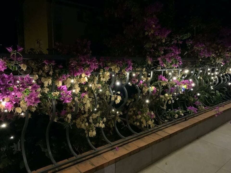 Saçak Flaşlı Çakarlı Led Yılbaşı Süsü 2 Metre 144 Ledli Yılbaşı Ağacı Süsü Siyah Kablo SNC-407