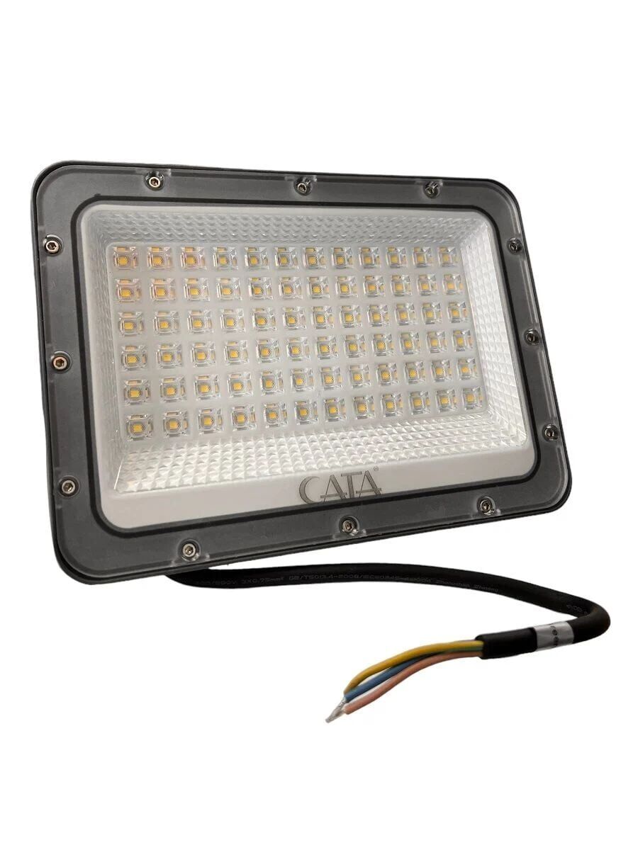 Cata 100W Platinum Led Projektör Aydınlatma CT-4659 3000K (Gün Işığı)
