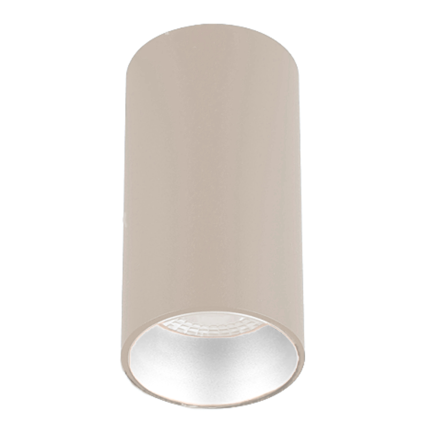 Sıva Üstü Silindir Led Spot Armatür 6x10 Cm Bej - Beyaz 4000K (Natural Işık)