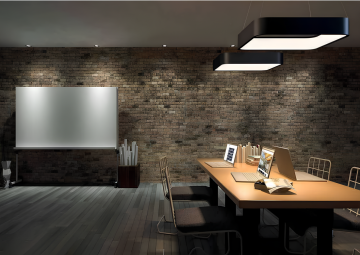 Goya 28 Watt Samsung Ledli Dekoratif Sarkıt Oval Slim Kare Linear Aydınlatma 40CM GY 8120-40