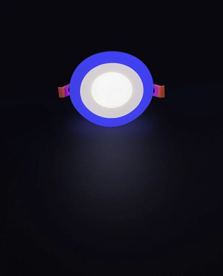 Noas 3+3W Sıva Altı 3 Modlu Led Panel Mavi + Beyaz Işık YL11-0300