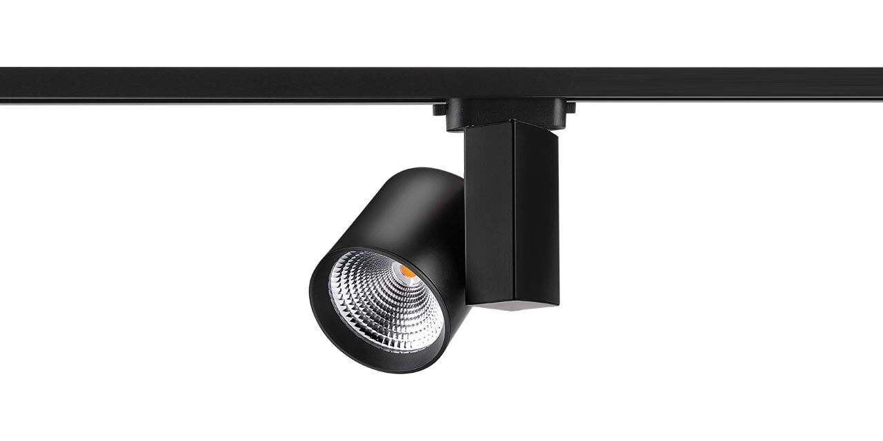 Goya 57 Watt Samsung Ledli Ray Spot Mağaza Aydınlatma Armatürü GY 3625-57 4000K (Natural Işık) - Siyah