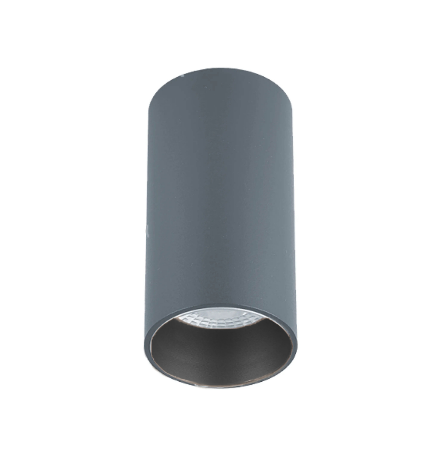 Sıva Üstü Silindir Led Spot Armatür 6x10 Cm Antrasit - Siyah 3200K (Gün Işığı)