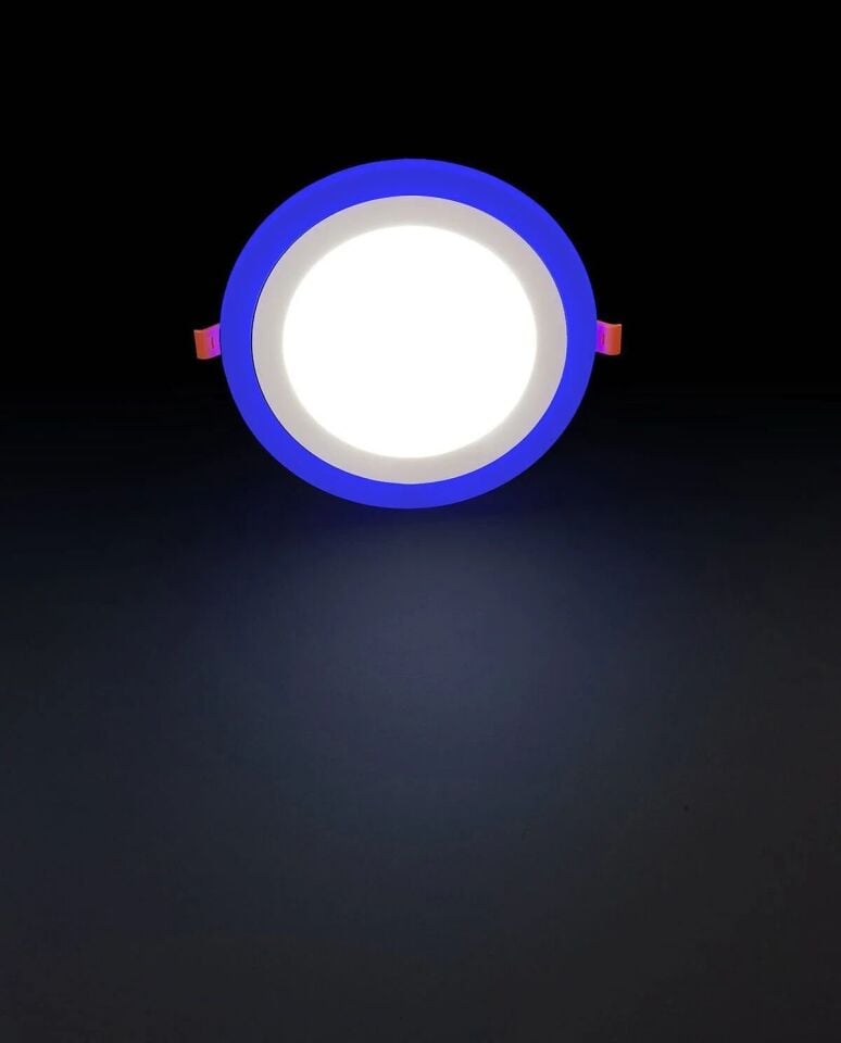 Noas 12+4W Sıva Altı 3 Modlu Led Panel Mavi + Beyaz Işık YL11-1200