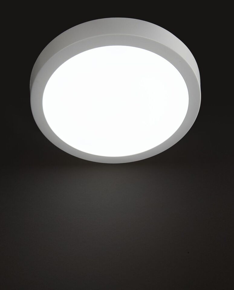 Noas 18W Sıva Üstü Yuvarlak Led Panel Beyaz Işık YL14-1800