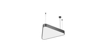 Goya 73 Watt Samsung Ledli Dekoratif Sarkıt Üçgen Davul Linear Aydınlatma 60CM GY 8117-60