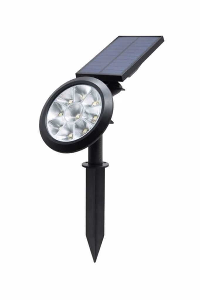 Cata Solar Şarjlı Kazıklı Led Bahçe Aydınlatma Armatürü 18 Watt CT-7320 3200K (Gün Işığı)