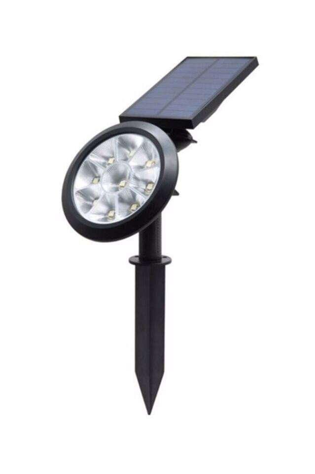 Cata Solar Şarjlı Kazıklı Led Bahçe Aydınlatma Armatürü 18 Watt CT-7320 6400K (Beyaz Işık)