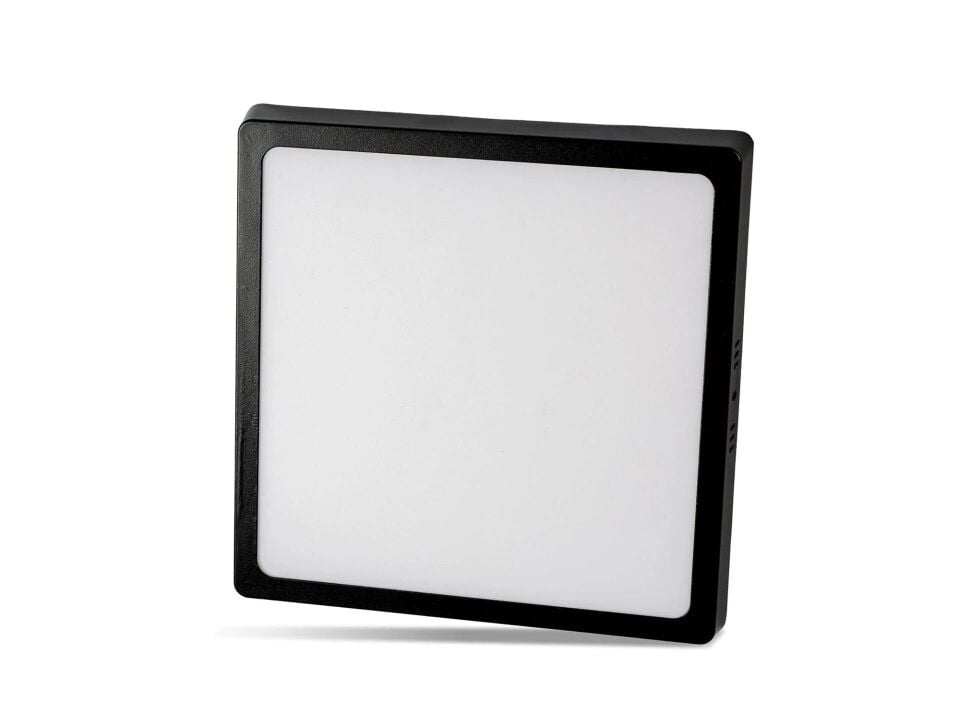 Noas 24W Sıva Üstü Kare Led Panel Siyah Kasa Beyaz Işık YL15-2400-S