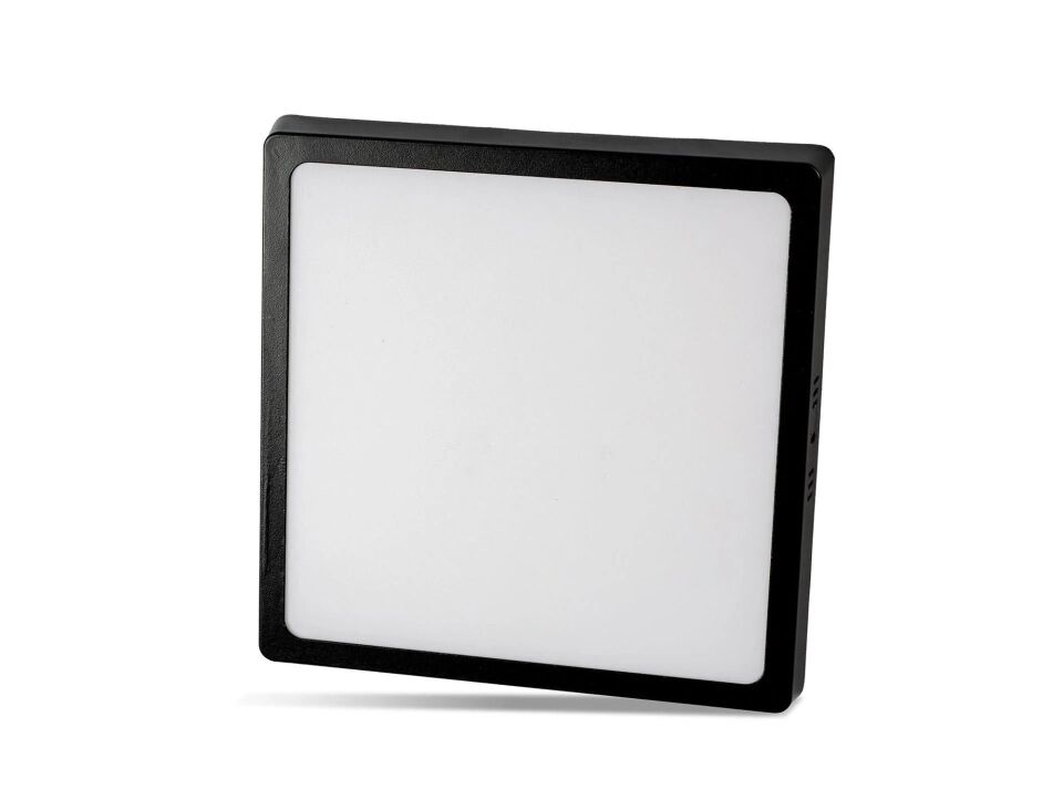 Noas 24W Sıva Üstü Kare Led Panel Siyah Kasa Beyaz Işık YL15-2400-S