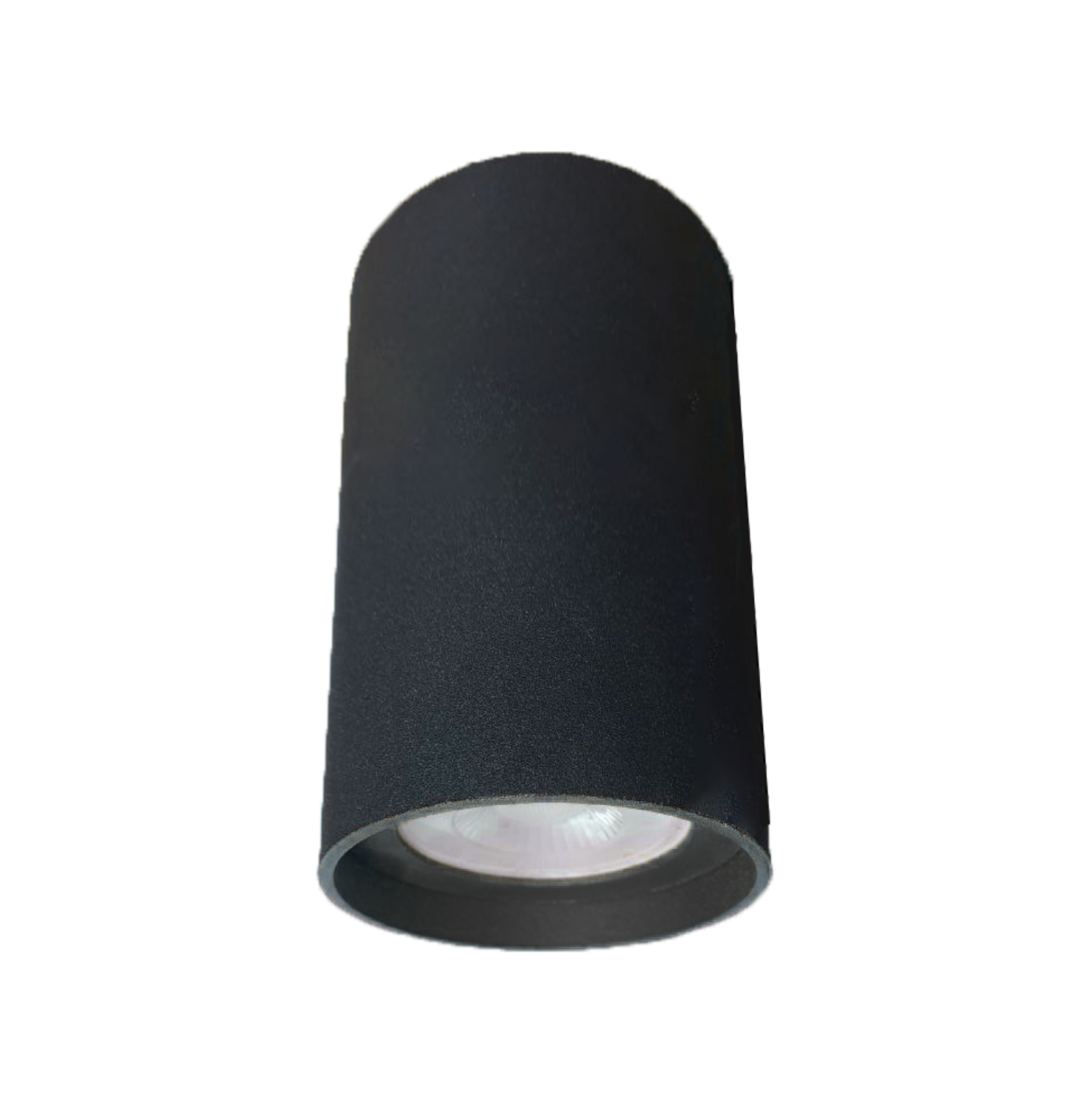 Sıva Üstü Silindir Led Spot Armatür 6x7 Cm Siyah - Siyah 3200K (Gün Işığı)