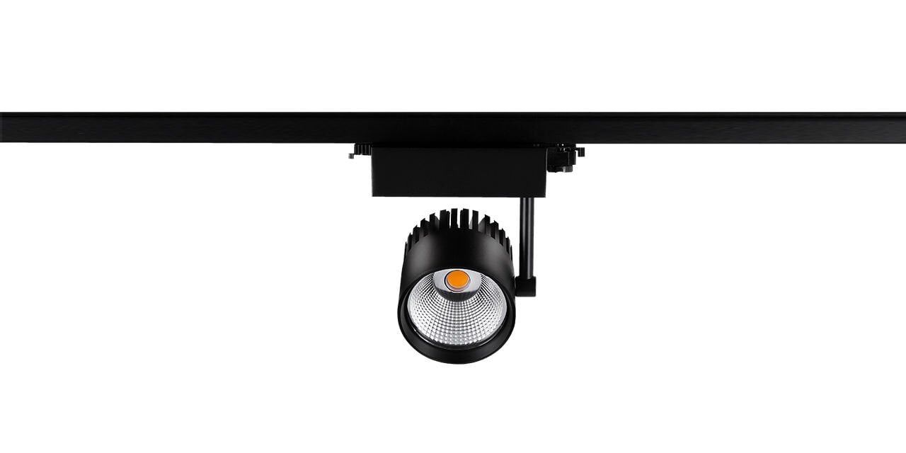 Goya 36 Watt Samsung Ledli Ray Spot Mağaza Aydınlatma Armatürü GY 3599-42 3200K (Gün Işığı) - Siyah