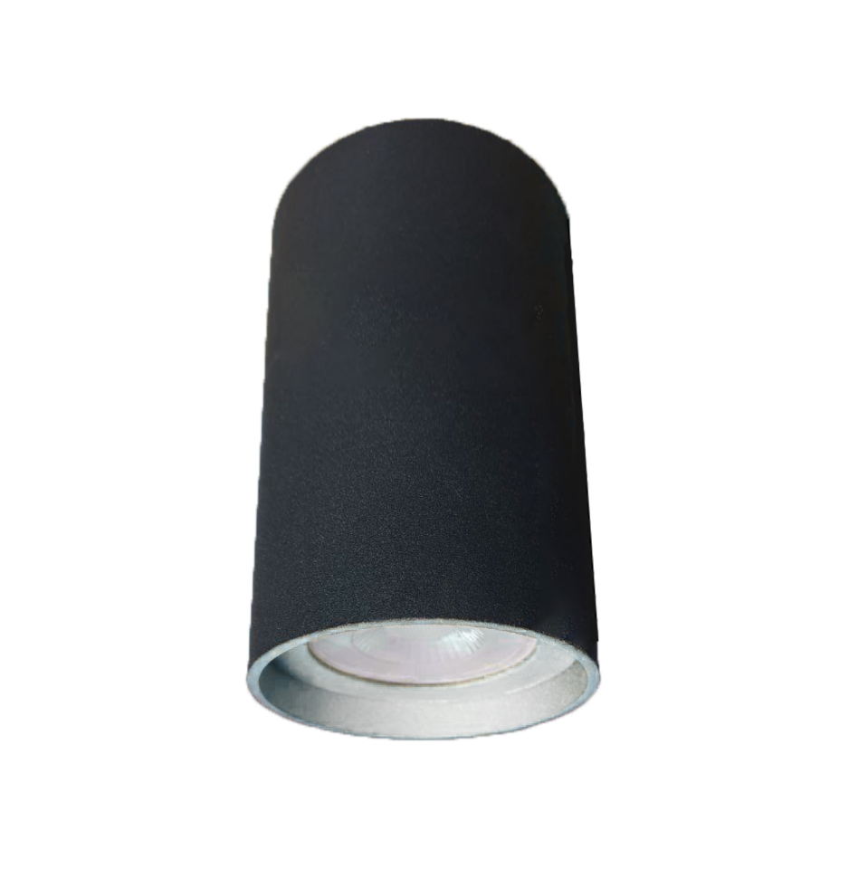 Sıva Üstü Silindir Led Spot Armatür 6x7 Cm Siyah - Beyaz 3200K (Gün Işığı)