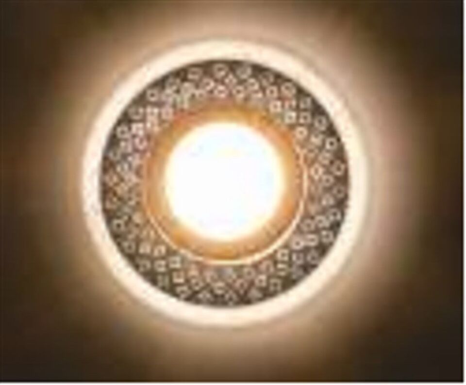 Cata Defne Led Çerçeveli Kristal Yuvarlak Dekoratif Cam Spot ct-6654
