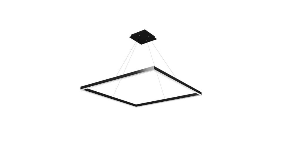 Goya 78 Watt Samsung Ledli Dekoratif Sarkıt Kare Linear Aydınlatma 80CM GY 8212-80 4000K (Natural Işık) - Beyaz - Dimli - Rozanssız