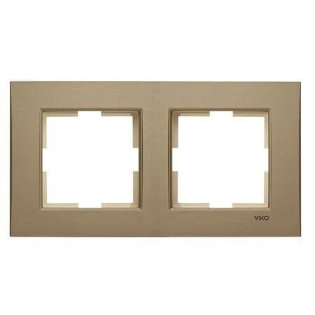 Viko Artline Novella İkili Çerçeve 92190612 Bronz