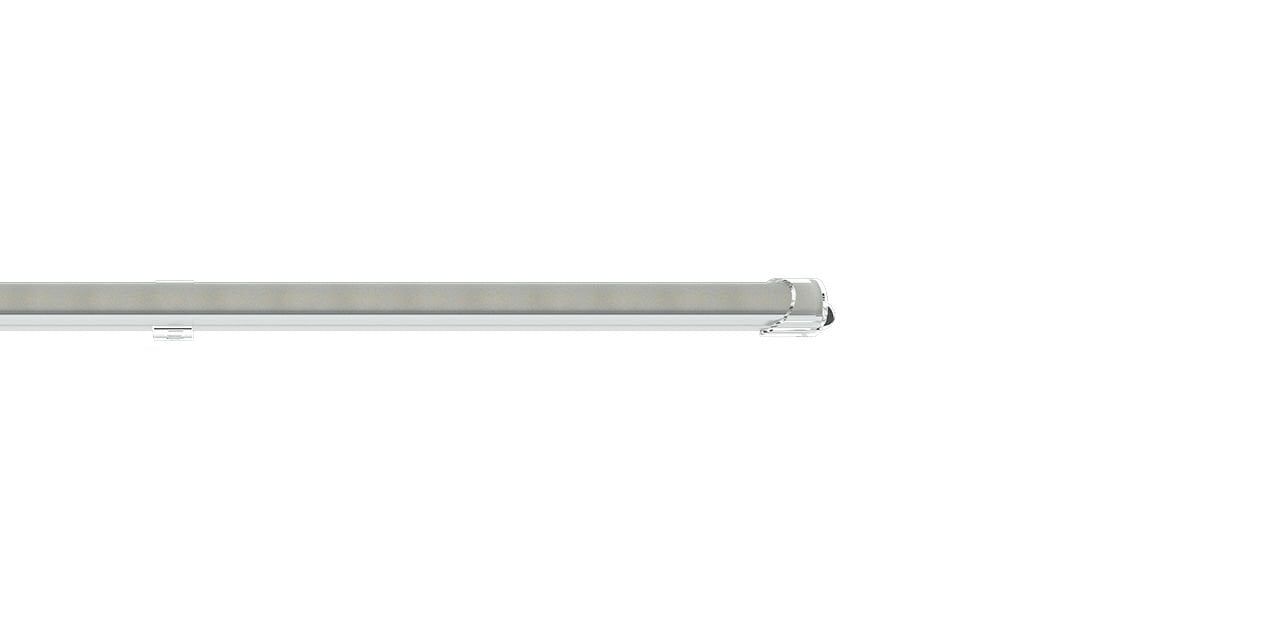 Sıva Üstü Led Rigid Bar Lineer Aydınlatma Armatürü Gizli Işık Led Line RB 2835-72/15-12 2 Metre - 3000  K (Gün Işığı) - Şeffaf
