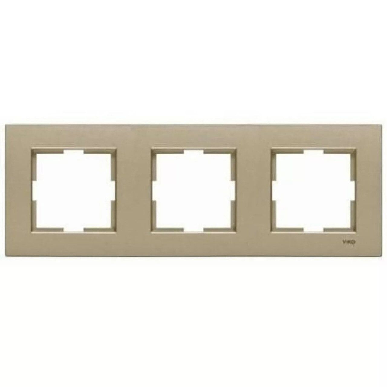 Viko Artline Novella Üçlü Çerçeve 92190613 Bronz