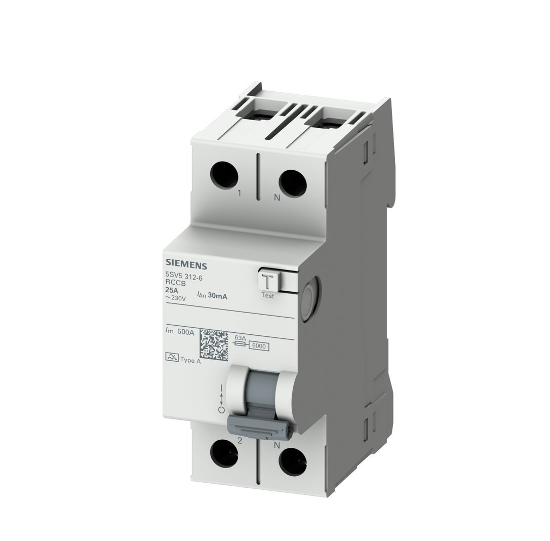 Siemens 2x40A 30mA Kaçak Akım Rölesi 5SV5314-6