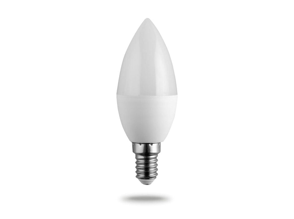 Noas 7W E14 Duylu Buji Led Ampül Beyaz Işık YL96-0701-B
