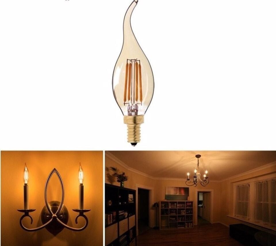 Cata 4 Watt Filament Buji Led Ampul CT-4062