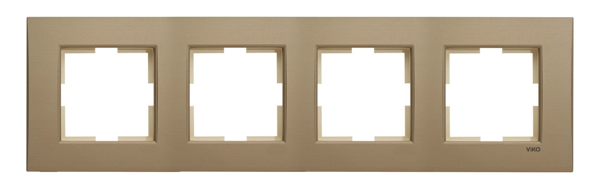Viko Artline Novella Dörtlü Çerçeve 92190614 Bronz