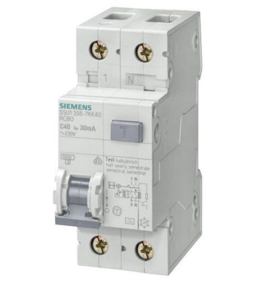 Siemens 2x80A 300mA Yangın Koruma Rölesi 5SV3617-6
