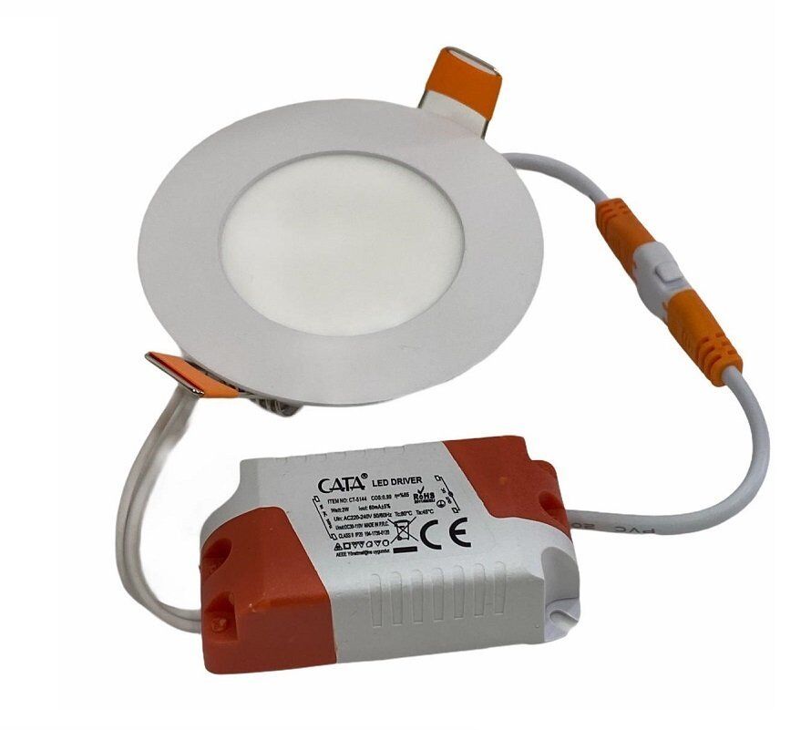 Cata 18 Watt Led Panel Aydınlatma Gömme Led Panel Armatürü Siyah Kasa ct-5129