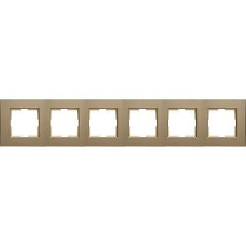 Viko Artline Novella Altılı Çerçeve 92190616 Bronz