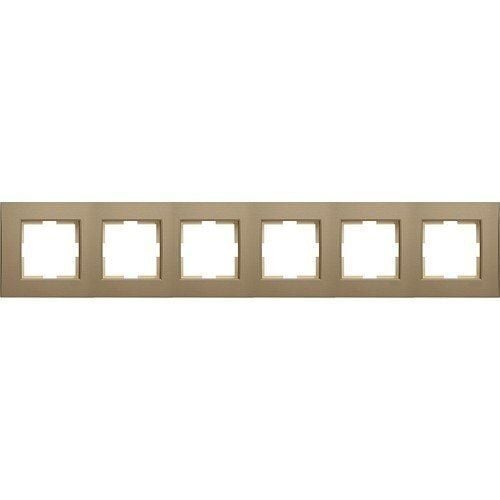 Viko Artline Novella Altılı Çerçeve 92190616 Bronz