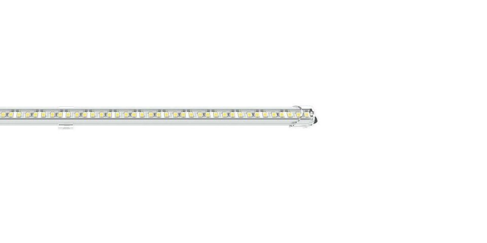 Sıva Üstü Led Rigid Bar Lineer Aydınlatma Armatürü Gizli Işık Led Line RB 2835-144/24-12 1 Metre - 4000K (Natural Işık) - Şeffaf