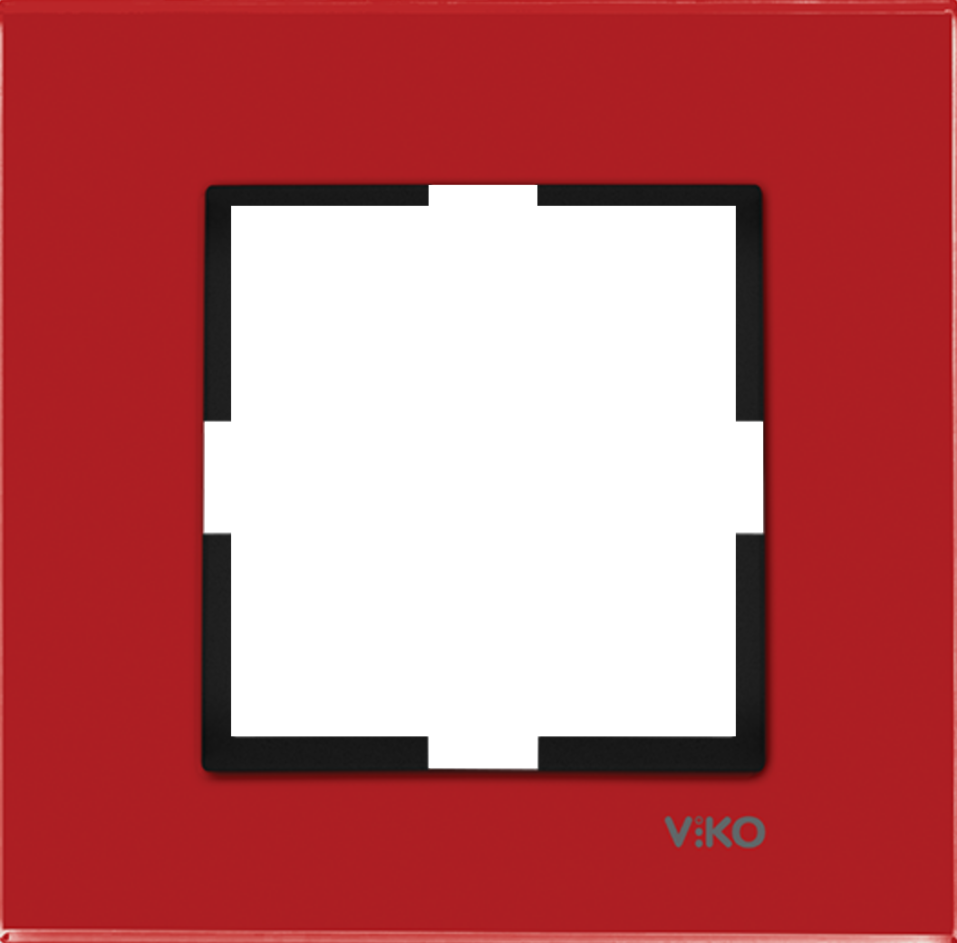 Viko Artline Novella Tekli Cam Çerçeve 92192281 Bordo