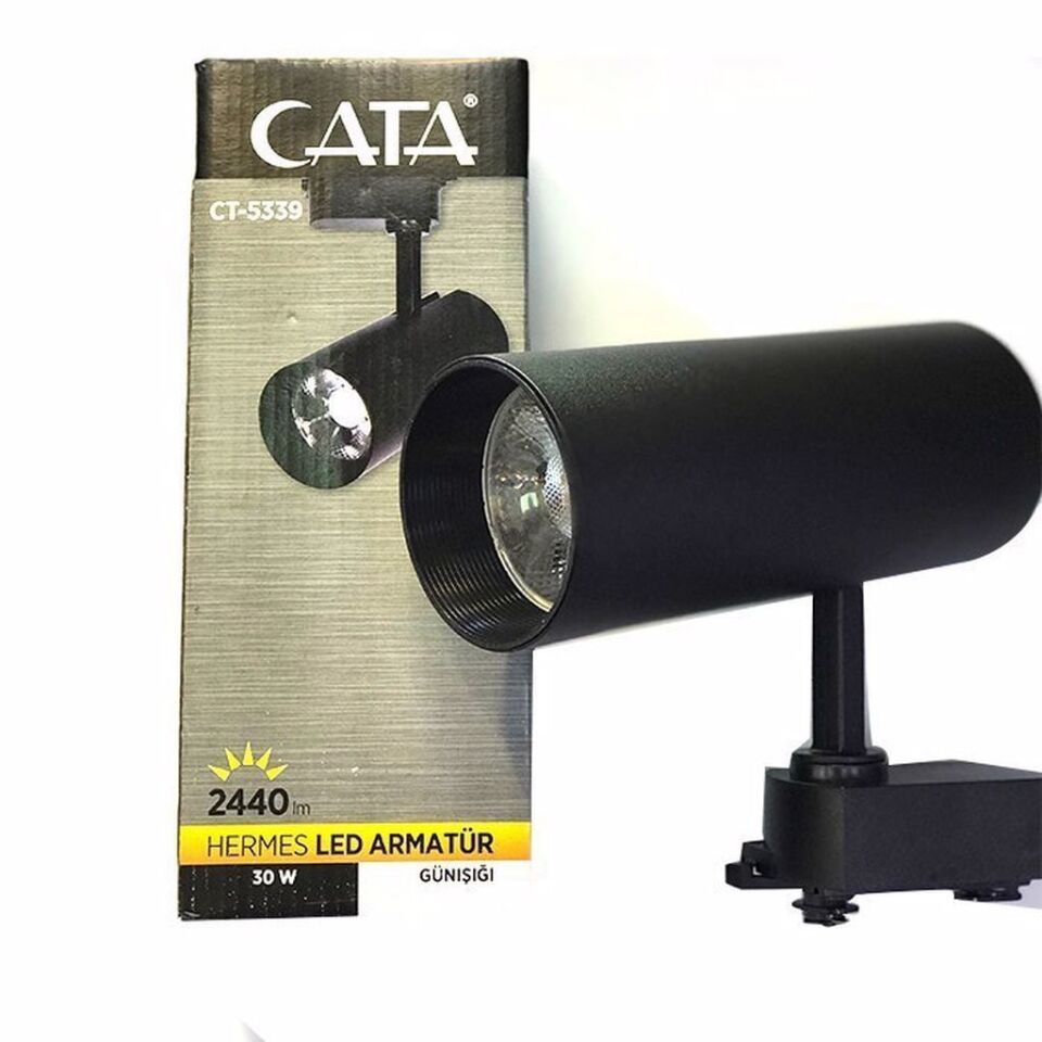 Cata Hermes Ledli 35W Ray Spot Armatür ct-5343 6400K (Beyaz Işık)