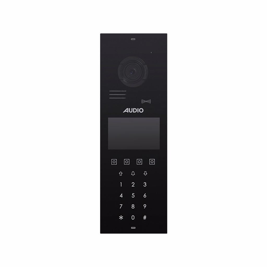 Audio 4.3'' Dokunmatik Butonlu Ekranlı Siyah IP Zil Paneli 002905