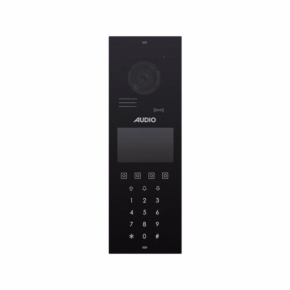 Audio 4.3'' Dokunmatik Butonlu Ekranlı Siyah IP Zil Paneli 002905