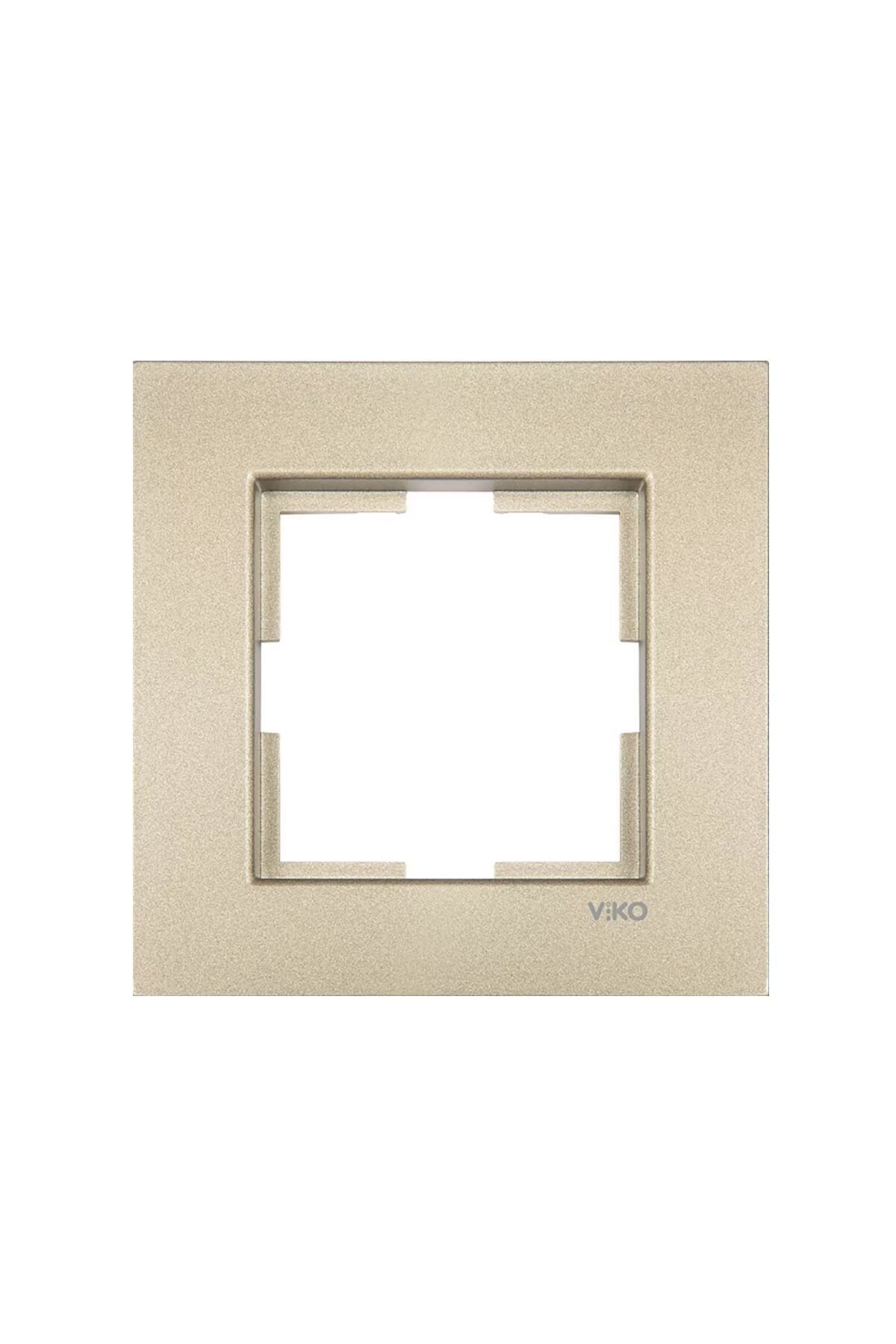 Viko Artline Novella Eloxal Metal Tekli Çerçeve 92192321 Bronz